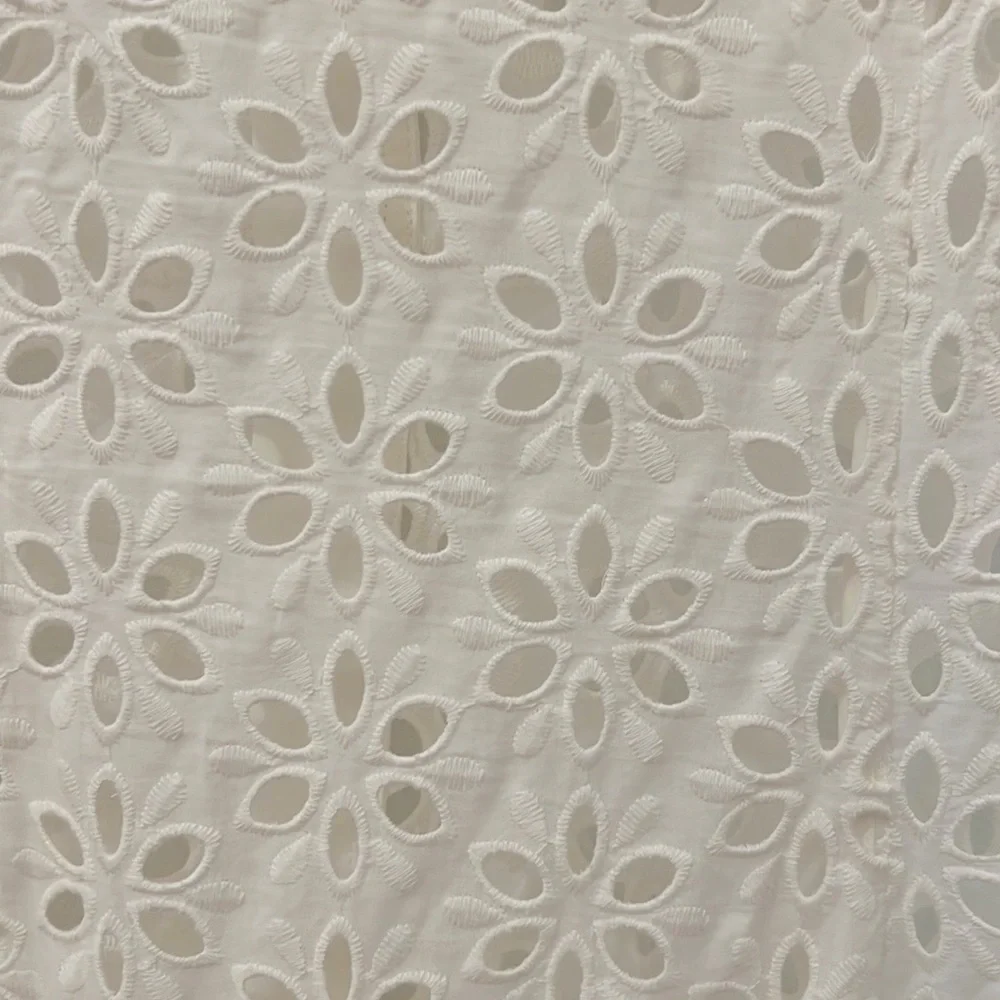 PALM Sophia Button Up White Eyelet Dress Coverup NWT - Picture 10 of 16